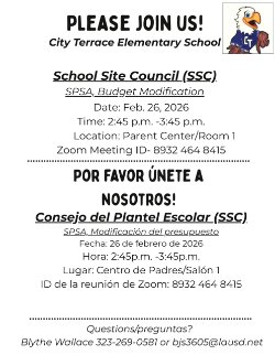 SSC Feb Flyer
